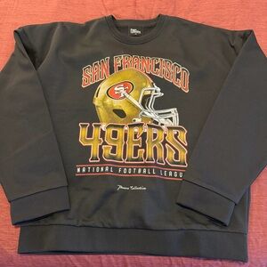 San Francisco 49ers Black Crewneck Sweater